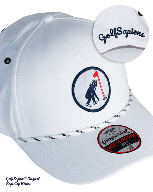 Gorra Golf Sapiens – The Habanero Edition White