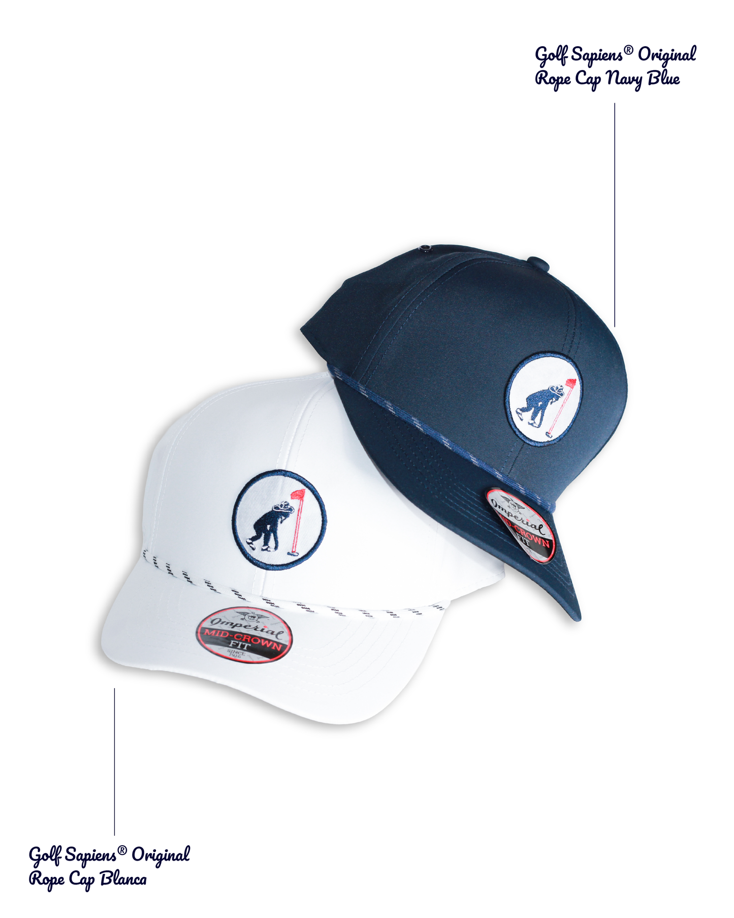 Gorra Golf Sapiens – The Habanero Edition Navy